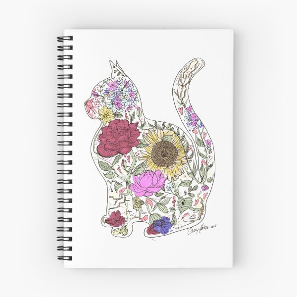 Item preview, Flower Cat designed and sold by Carey Malone.