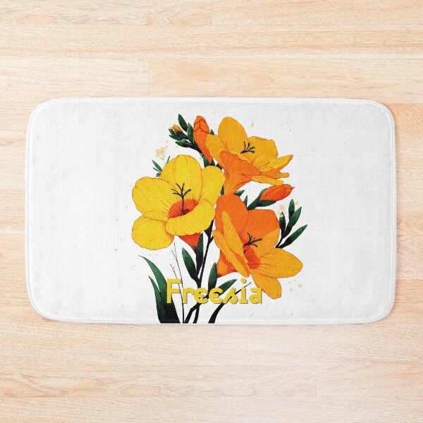 Item preview, Golden Bloom: Freesia Elegance designed and sold by ForeverPrintsOK.
