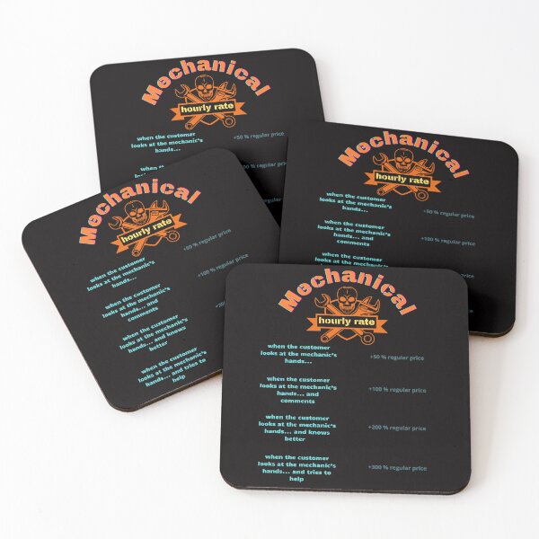 Item preview, Mechanic hourly rate Funny Gifts for Cars Lovers   designed and sold by GavloDesign.