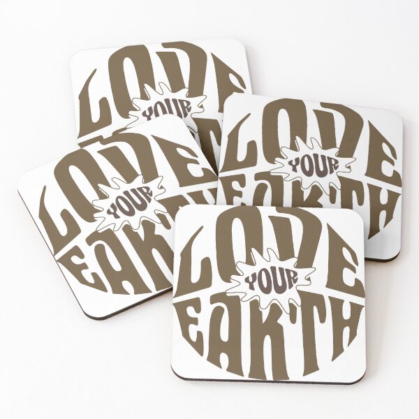 Item preview, Love Your Earth – Retro Eco Typography Design designed and sold by andry01.