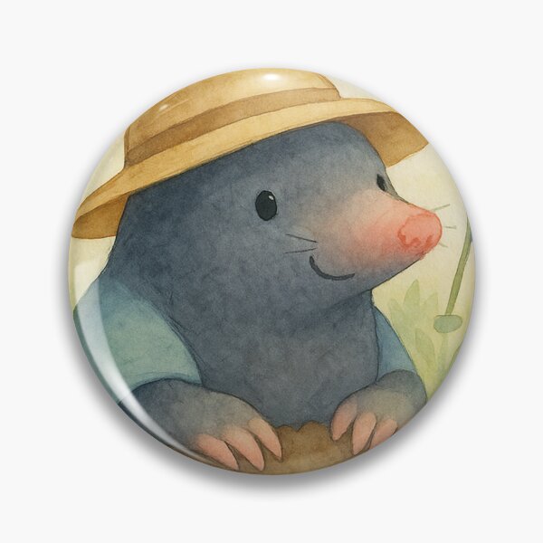 Item preview, Happy mole in the garden – love, diversity & nature designed and sold by Mauswohn.