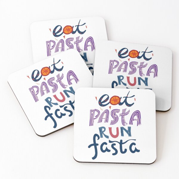 Item preview, Eat Pasta, Run Fast designed and sold by Khanworld.