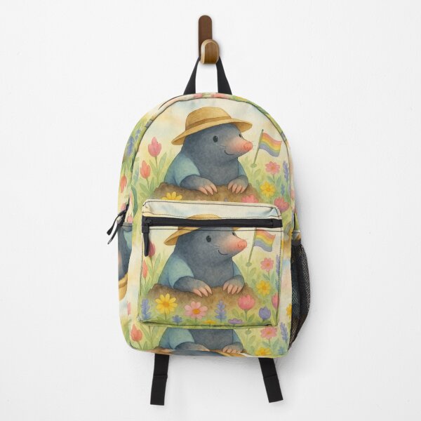 Item preview, Happy mole in the garden – love, diversity & nature designed and sold by Mauswohn.