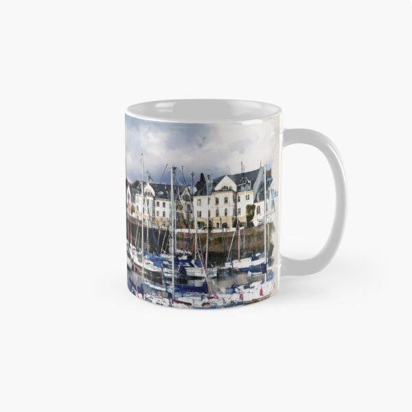 Item preview, Inverkip Marina Village Watercolour designed and sold by RJW Images.