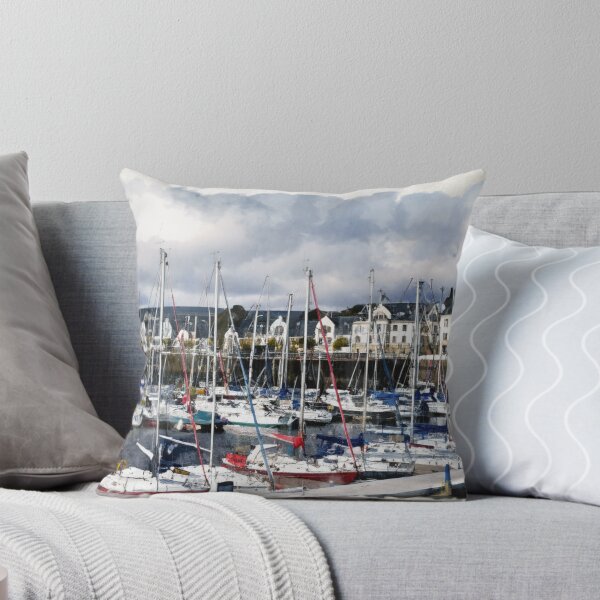 Item preview, Inverkip Marina Village Watercolour designed and sold by RJW Images.