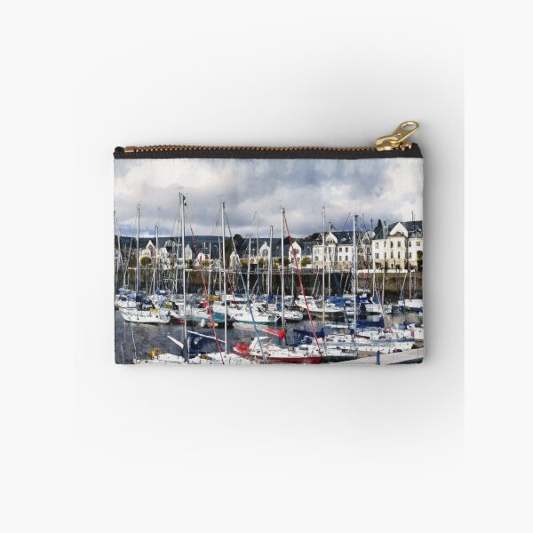 Item preview, Inverkip Marina Village Watercolour designed and sold by RJW Images.