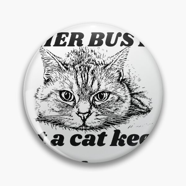 Item preview, Sewing Keeps Her Busy But A Cat Keeps Her Happy - Funny Sewing Cat T-Shirt designed and sold by Artistshert.