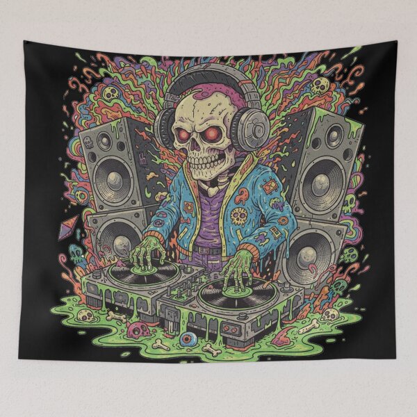 Item preview, Dead Beats Don’t Sleep designed and sold by unthinkabletees.