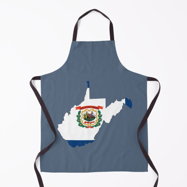 Item preview, West Virginia State Map Flag - Mountaineer Pride Silhouette designed and sold by mashmosh.