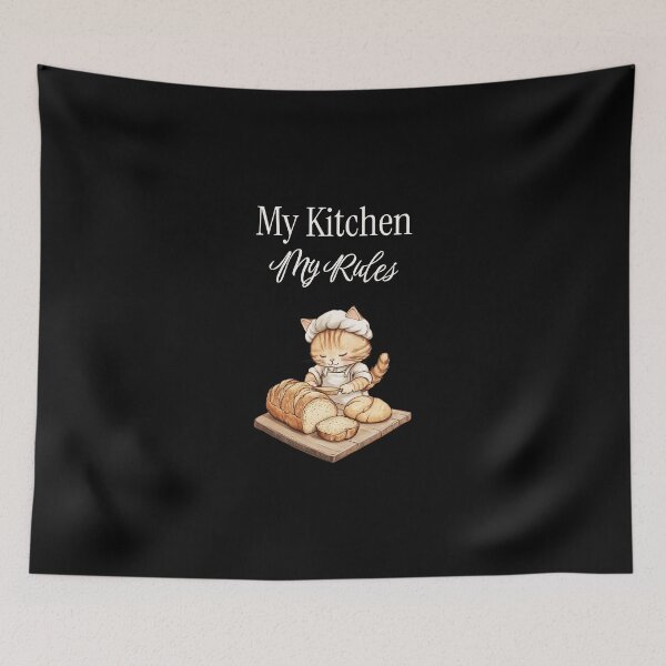 Item preview, My Kitchen, My Rules Baking T-Shirt designed and sold by Arvixo.