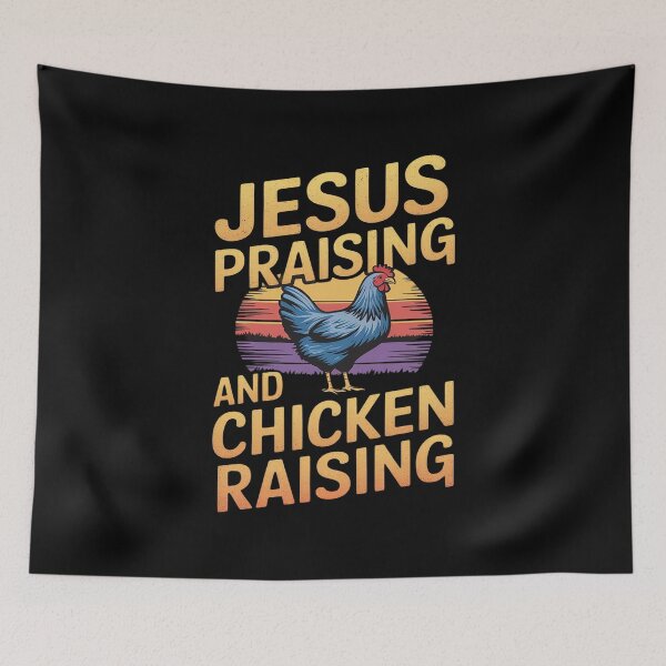 Item preview, Chicken Raising & Jesus Praising 6  designed and sold by PowAcademy.