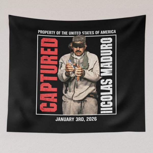 Item preview, Nicolas Maduro Captured, Venezuela Libre, Nicolas Maduro Arrested, Venezuelan Freedom - Free Maduro Nicolas designed and sold by oeridmd.