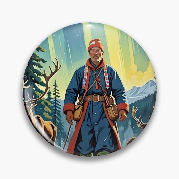 Item preview, The Enchanting Lapland – Vintage Finland Travel Poster designed and sold by MooLaLa.Store.