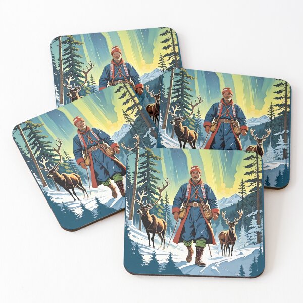 Item preview, The Enchanting Lapland – Vintage Finland Travel Poster designed and sold by MooLaLa.Store.