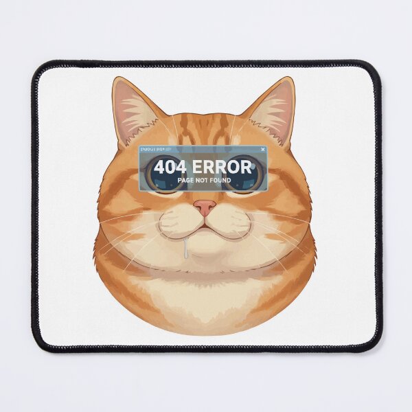 Item preview, 404 Brain Cell Not Found - Funny Orange Cat designed and sold by Petzzz.