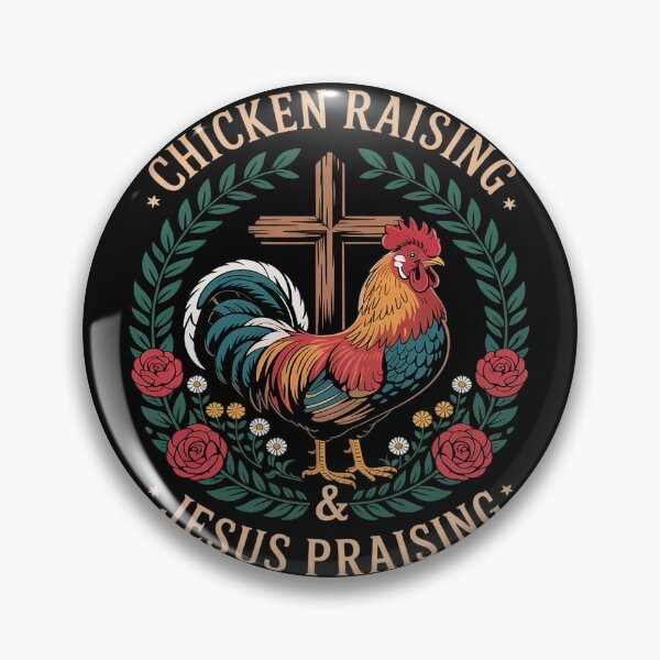 Item preview, Chicken Raising & Jesus Praising 8  designed and sold by PowAcademy.