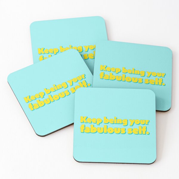 Item preview, Keep Being Your Fabulous Self - Goldenrod designed and sold by sillyjess.