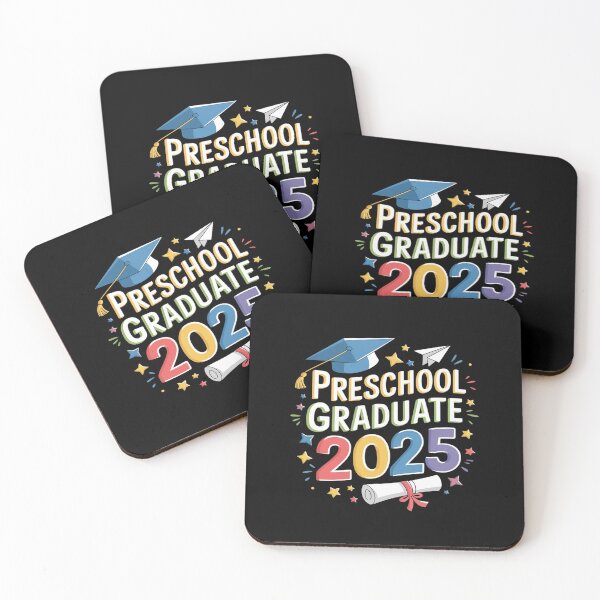 Item preview, Preschool Graduate 2025 Colorful Kids Cute Pre-K Graduation  designed and sold by MarkLeedsArt.