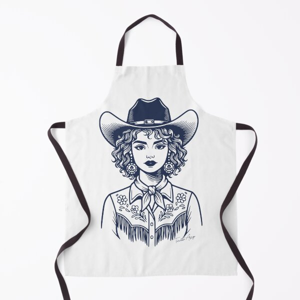 Item preview, Trendy Cowgirl Western Line Art  designed and sold by Tiendita-Arroyo.