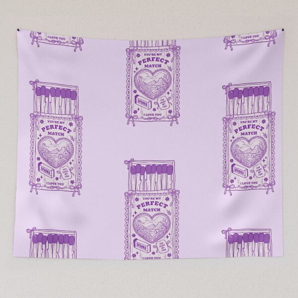 Item preview, Perfect Match Matchbox | Aesthetic Romantic Lover Present | Lover gift - Cute Romantic Valentine Design designed and sold by MakitoDesign.