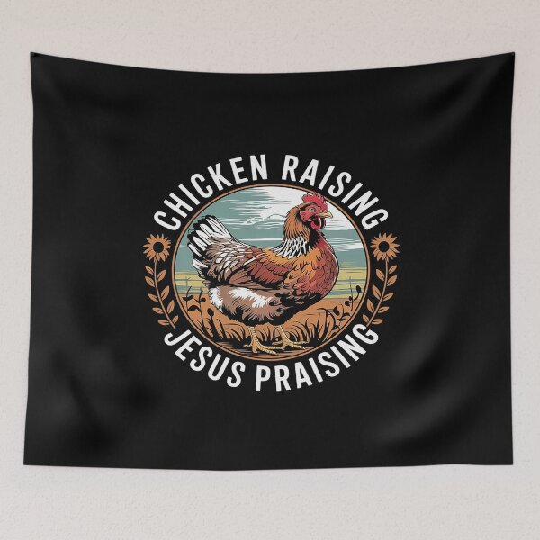 Item preview, Chicken Raising & Jesus Praising 11  designed and sold by PowAcademy.