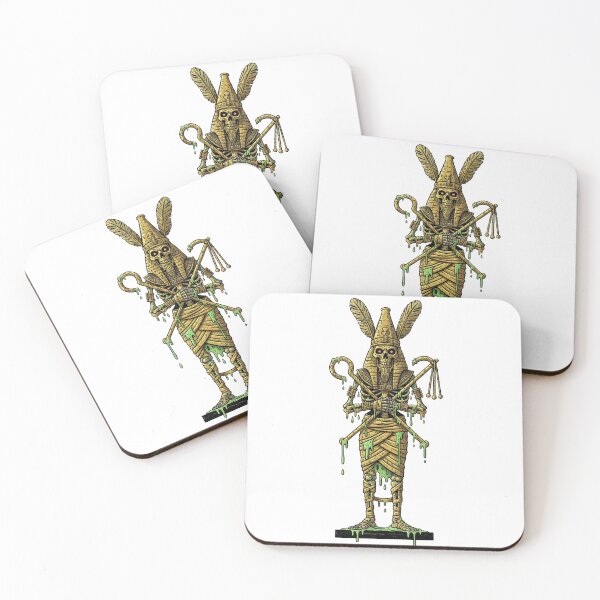 Item preview, Gilded Silence of Osiris - Egyptian God of Death designed and sold by unthinkabletees.