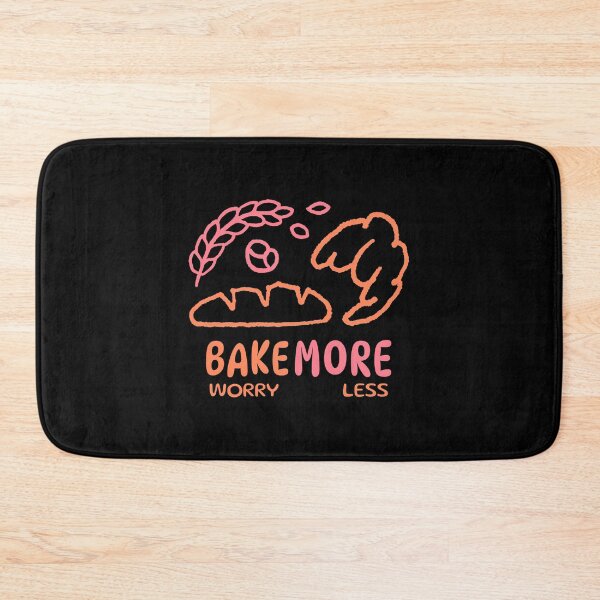 Item preview, Bake More, Worry Less Baking T-Shirt  designed and sold by Arvixo.