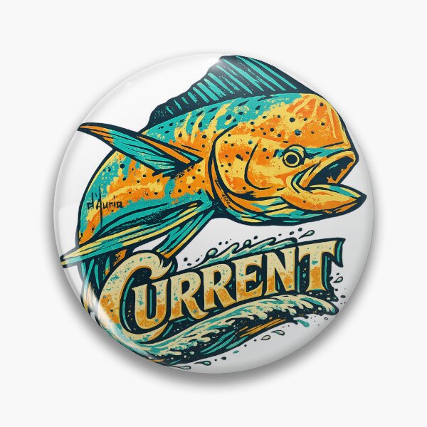Item preview, CURRENT Mahi Screen Print Graphic designed and sold by Thomas D'Auria.