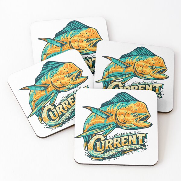 Item preview, CURRENT Mahi Screen Print Graphic designed and sold by Thomas D'Auria.