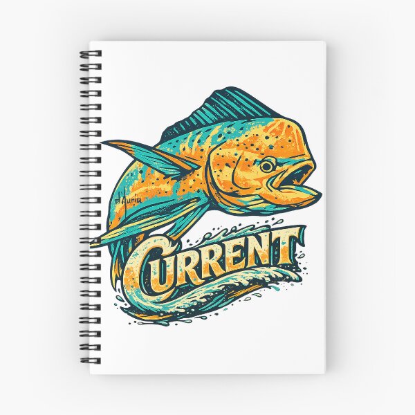 Item preview, CURRENT Mahi Screen Print Graphic designed and sold by Thomas D'Auria.