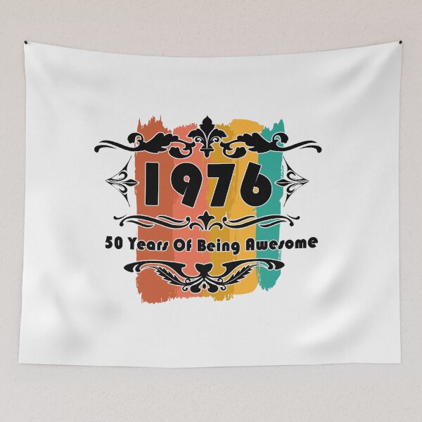 Item preview, 50 Years Of Being Awesome Vintage - gift -- designed and sold by Bukhisz.