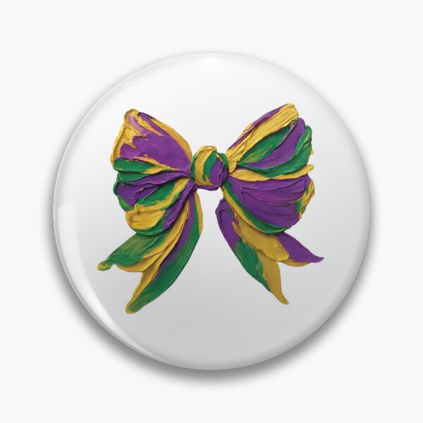 Item preview, Mardi Gras Bow Brushstroke, Mardi Gras Carnival, Mardi Gras 2026 Design, Louisiana Festival New Orleans Carnival  designed and sold by DesignDenDo ⭐⭐⭐⭐⭐.
