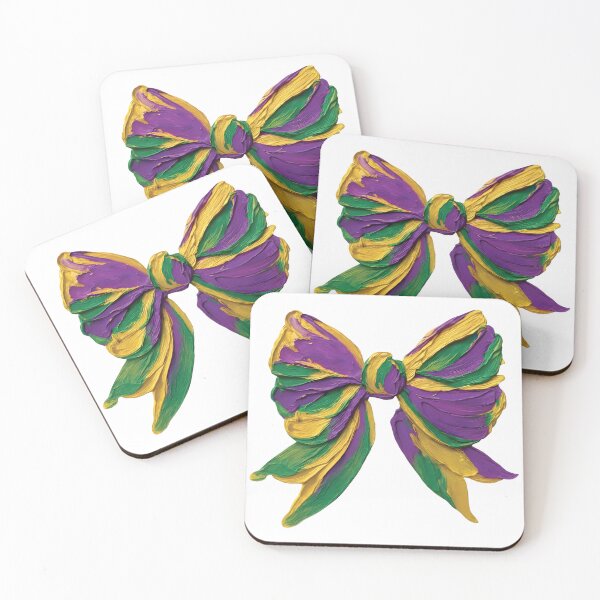 Item preview, Mardi Gras Bow Brushstroke, Mardi Gras Carnival, Mardi Gras 2026 Design, Louisiana Festival New Orleans Carnival  designed and sold by DesignDenDo ⭐⭐⭐⭐⭐.