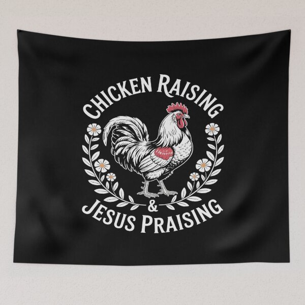 Item preview, Chicken Raising & Jesus Praising 14  designed and sold by CombatTask.