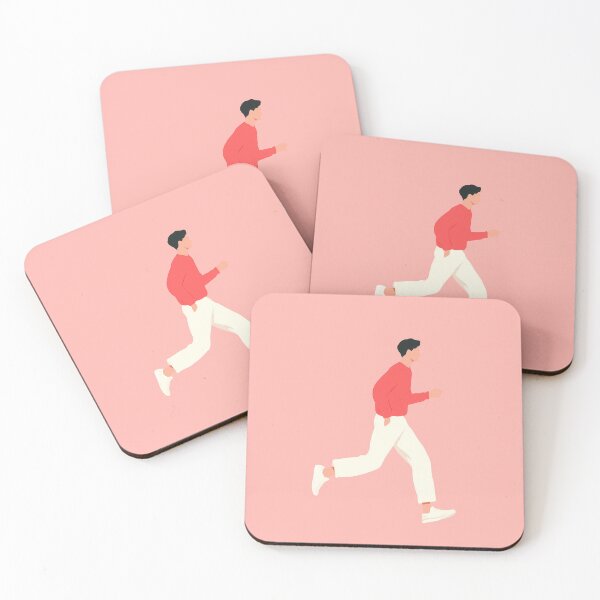 Item preview, Minimalist Running Man –  Motivation Fitness Art designed and sold by BobaBunny76.
