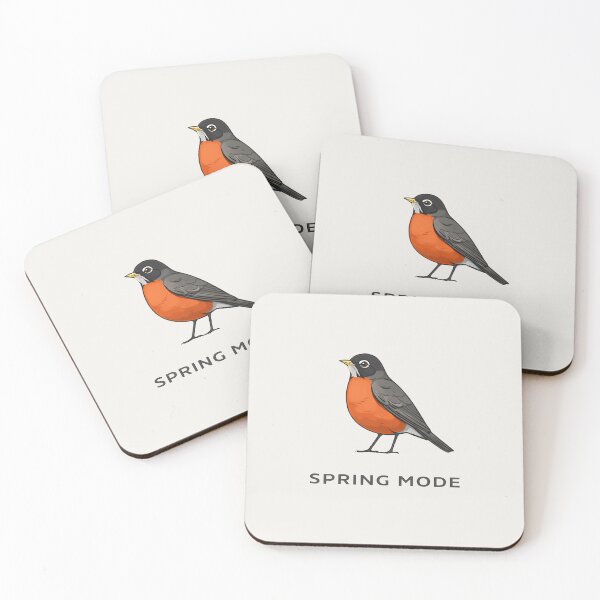 Item preview, Spring Mode Robin Minimal Illustration designed and sold by Ombrya.