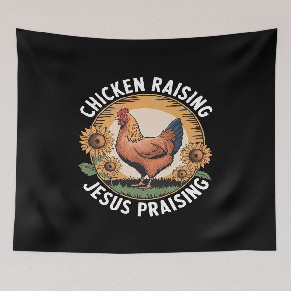 Item preview, Chicken Raising & Jesus Praising 16  designed and sold by CombatTask.