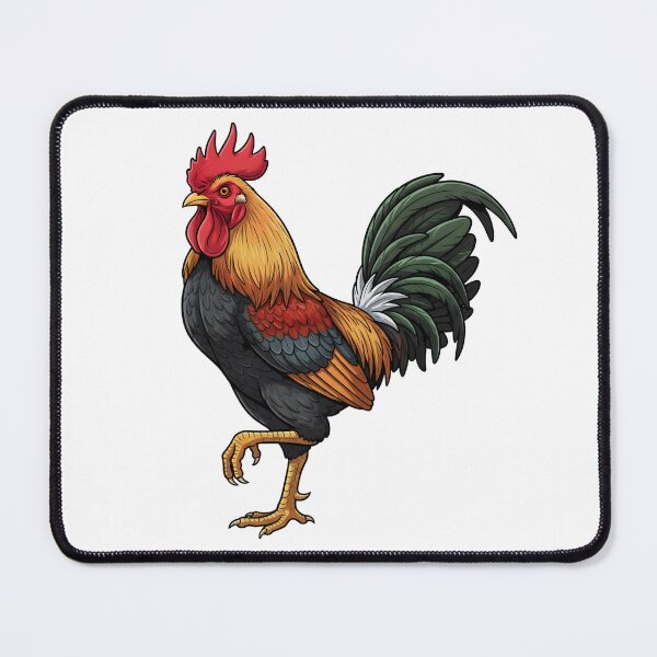 Item preview, Majestic Gamefowl Rooster: Professional Poultry Illustration with Vibrant Plumage designed and sold by VibranPalette.