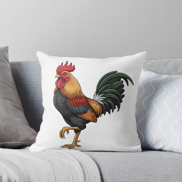 Item preview, Majestic Gamefowl Rooster: Professional Poultry Illustration with Vibrant Plumage designed and sold by VibranPalette.