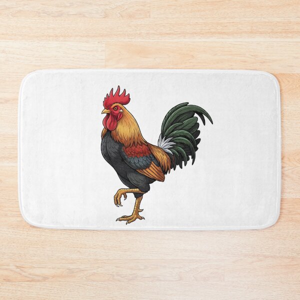 Item preview, Majestic Gamefowl Rooster: Professional Poultry Illustration with Vibrant Plumage designed and sold by VibranPalette.