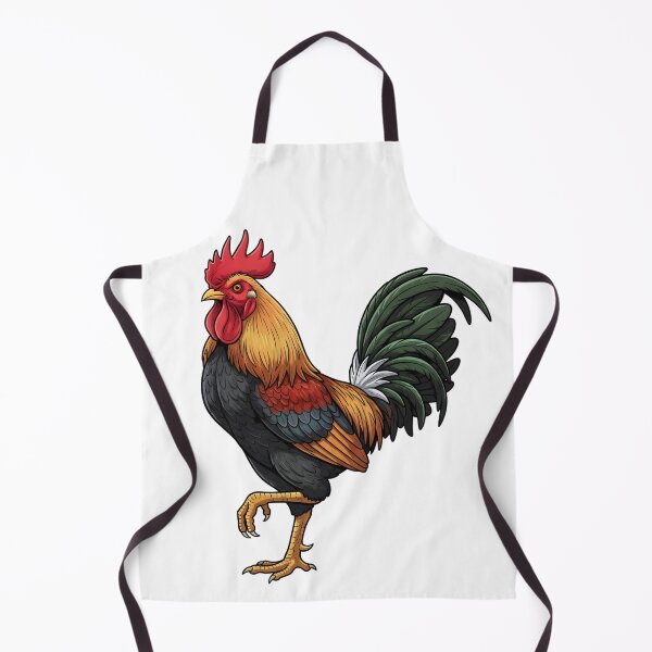 Item preview, Majestic Gamefowl Rooster: Professional Poultry Illustration with Vibrant Plumage designed and sold by VibranPalette.