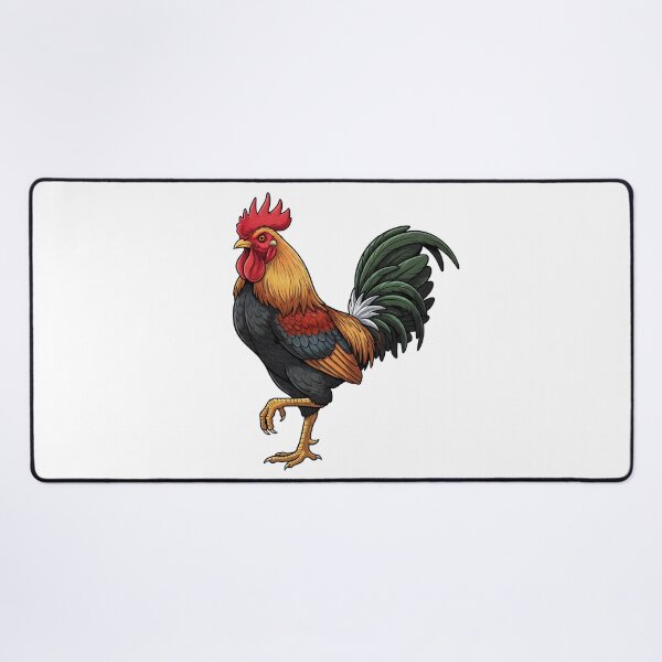 Item preview, Majestic Gamefowl Rooster: Professional Poultry Illustration with Vibrant Plumage designed and sold by VibranPalette.