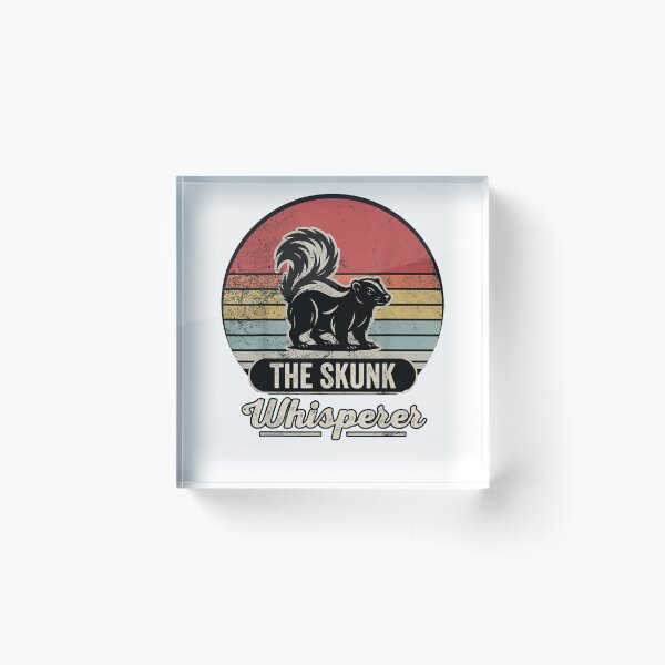 Item preview, The Skunk Whisperer Retro Style designed and sold by waikibi ⭐⭐⭐⭐⭐.