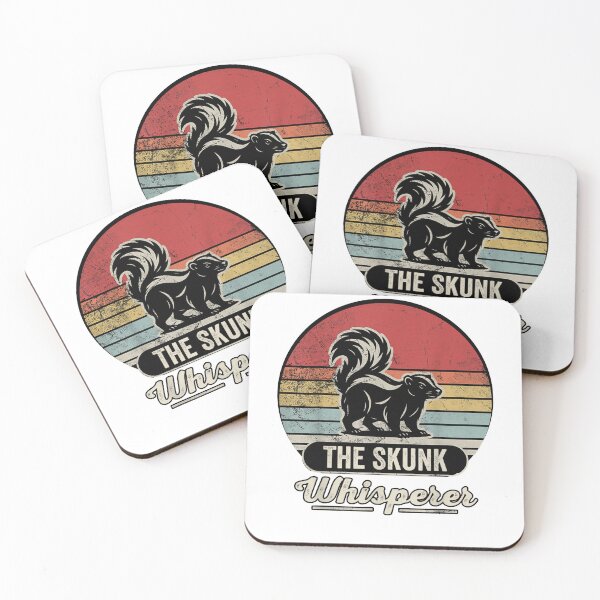Item preview, The Skunk Whisperer Retro Style designed and sold by waikibi ⭐⭐⭐⭐.
