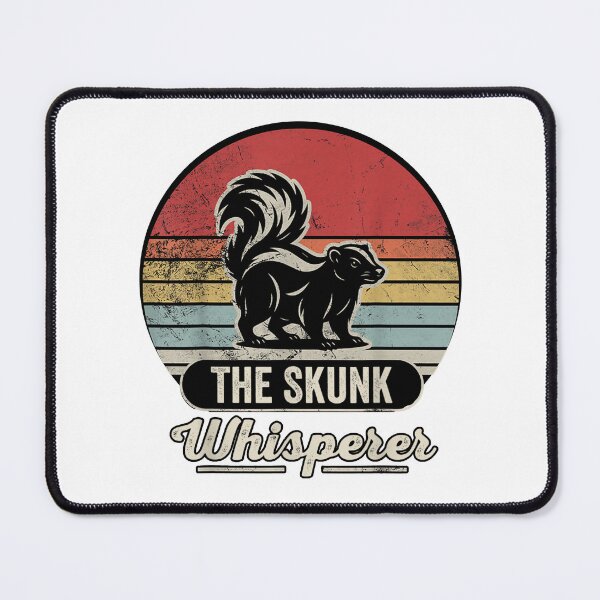 Item preview, The Skunk Whisperer Retro Style designed and sold by waikibi ⭐⭐⭐⭐.