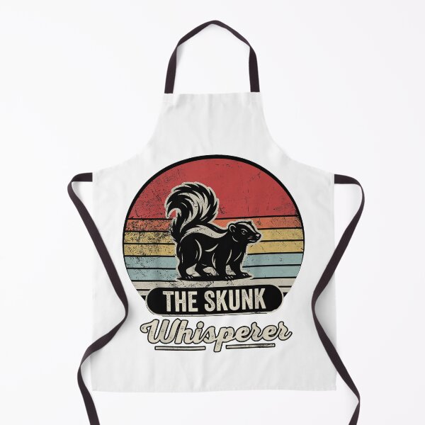 Item preview, The Skunk Whisperer Retro Style designed and sold by waikibi ⭐⭐⭐⭐⭐.