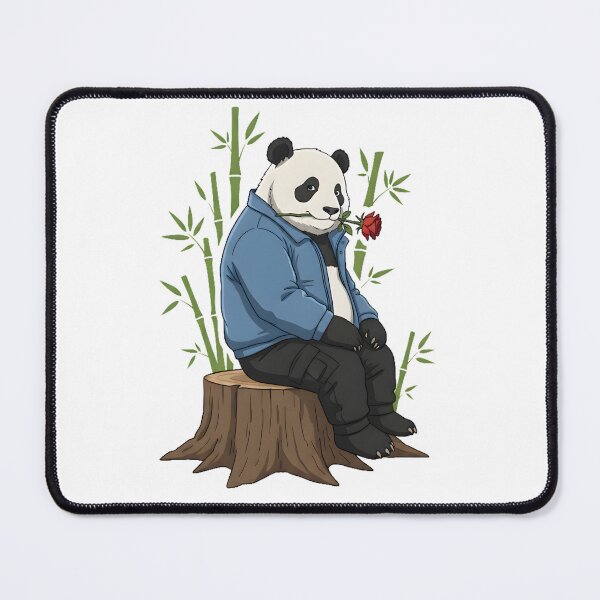 Item preview, Pang Fu with Rose-The Panda Rizz designed and sold by PangFuStudio.