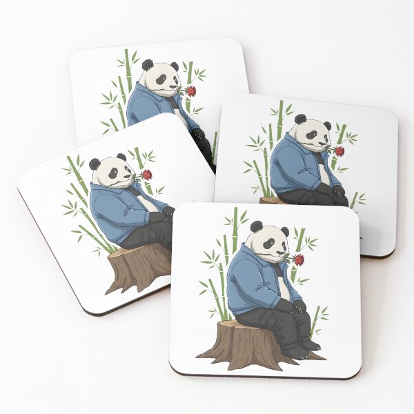 Item preview, Pang Fu with Rose-The Panda Rizz designed and sold by PangFuStudio.