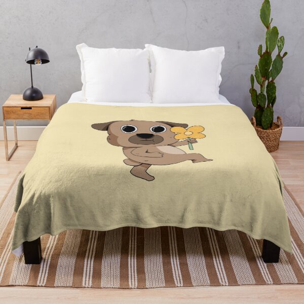 Item preview, A dog with a single flower designed and sold by Cipoleee.
