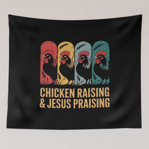 Item preview, Chicken Raising & Jesus Praising 18  designed and sold by CombatTask.